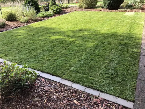 Rasensaum mit Mähkante