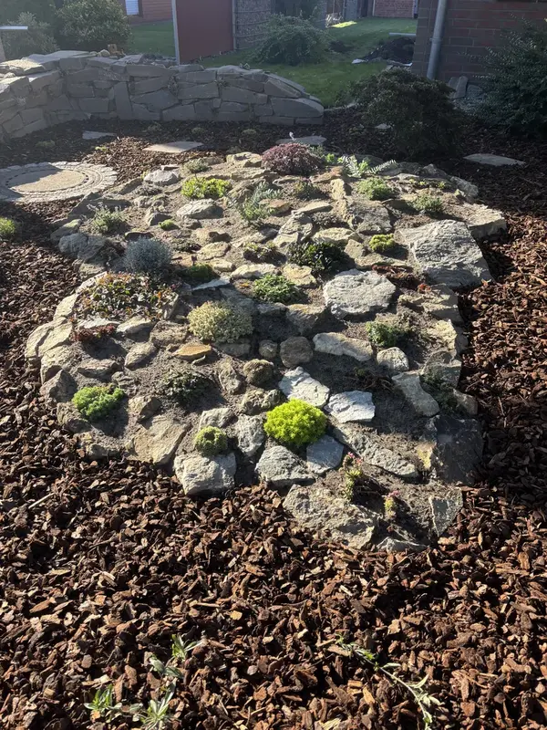 Vielfältiger Steingarten