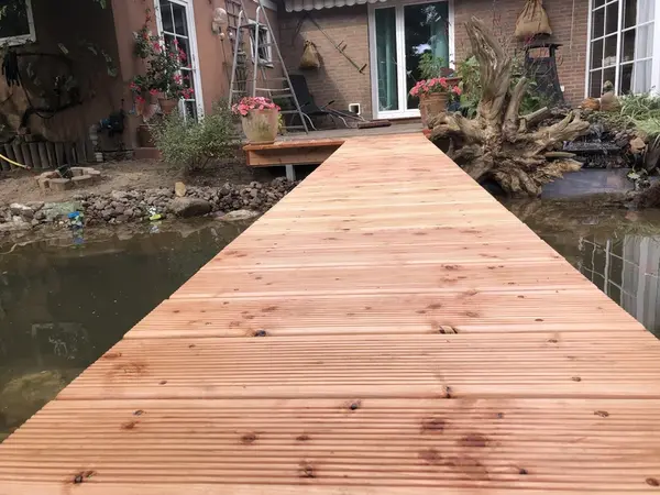 Zuwegung über das Wasser