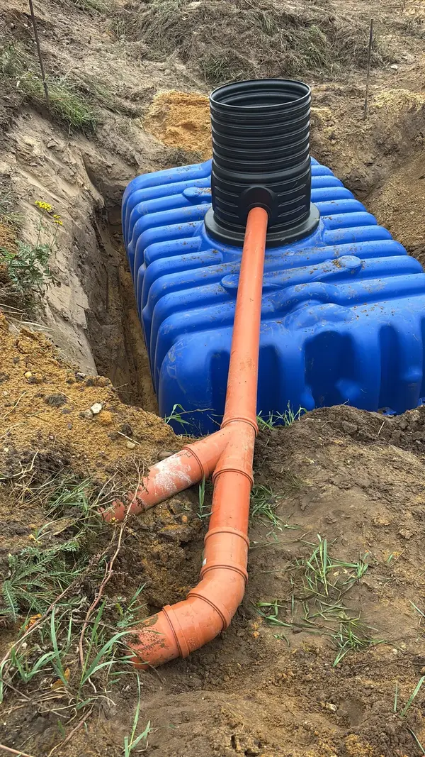 Einbau Zisterne/Wasserspeicher